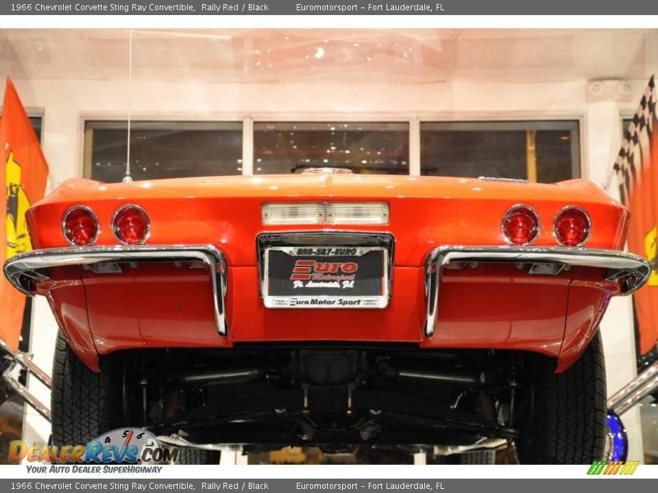 1966 Chevrolet Corvette Sting Ray Convertible Rally Red / Black Photo #37