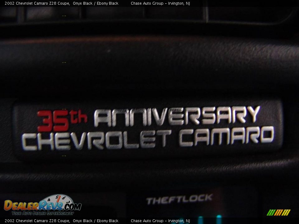 2002 Chevrolet Camaro Z28 Coupe Onyx Black / Ebony Black Photo #26