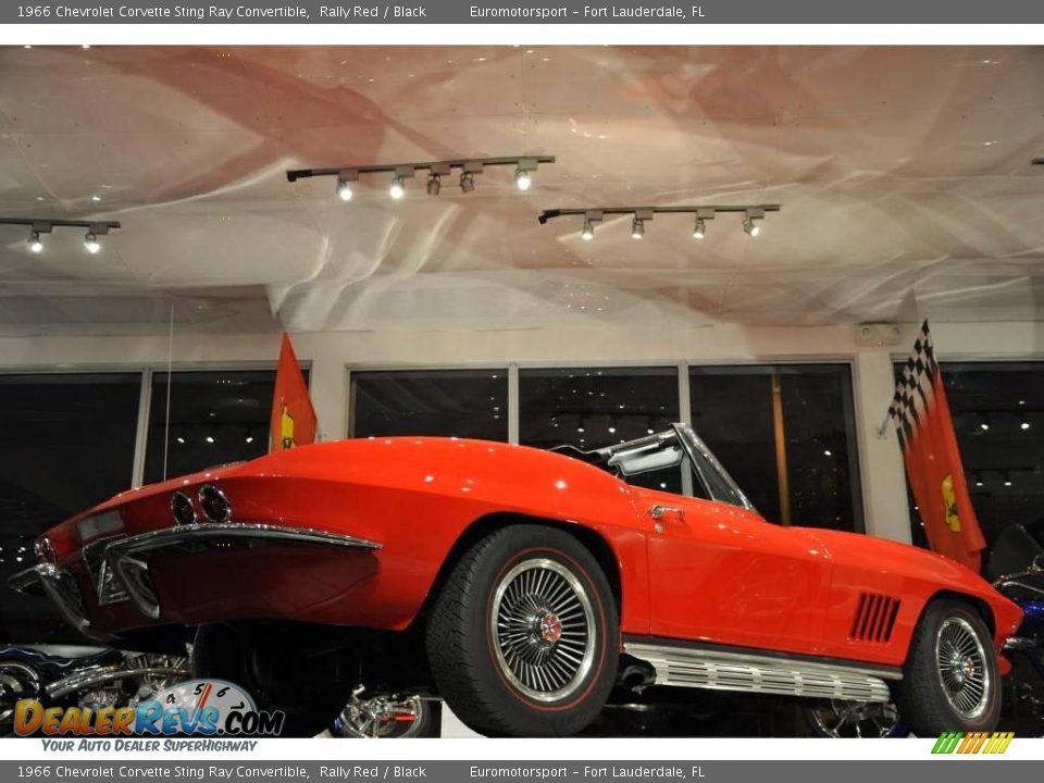 1966 Chevrolet Corvette Sting Ray Convertible Rally Red / Black Photo #39
