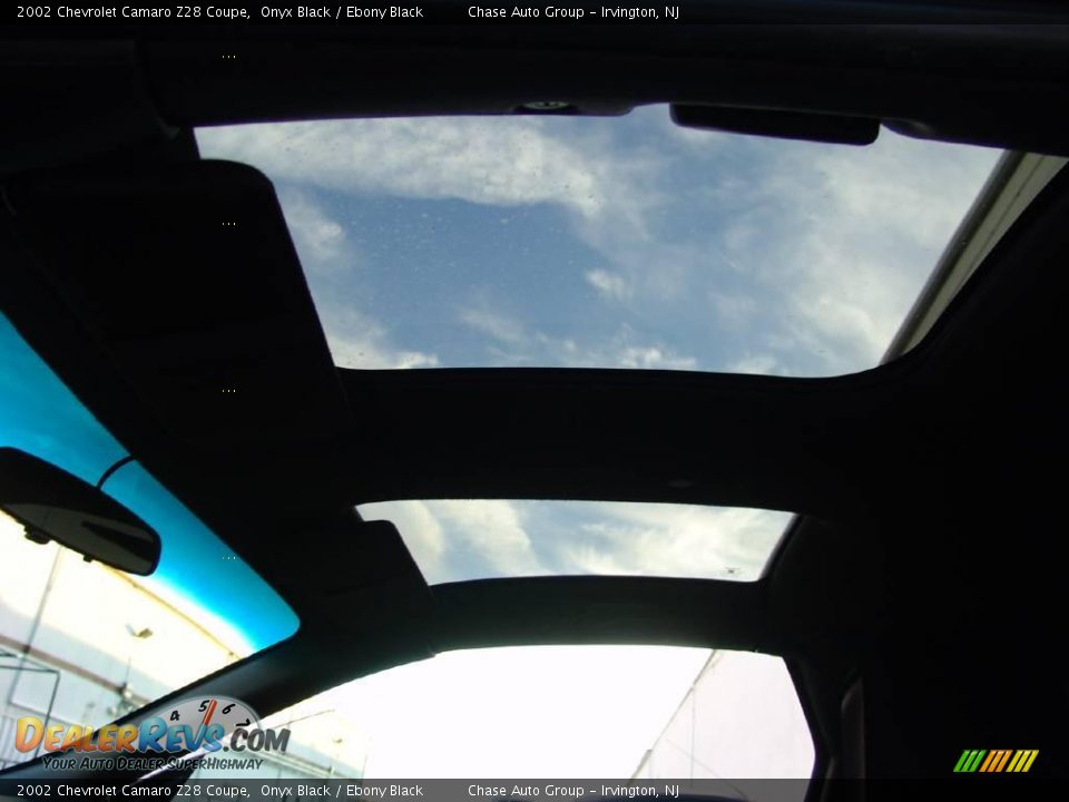 2002 Chevrolet Camaro Z28 Coupe Onyx Black / Ebony Black Photo #28