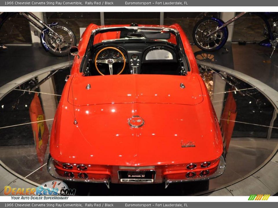 1966 Chevrolet Corvette Sting Ray Convertible Rally Red / Black Photo #41