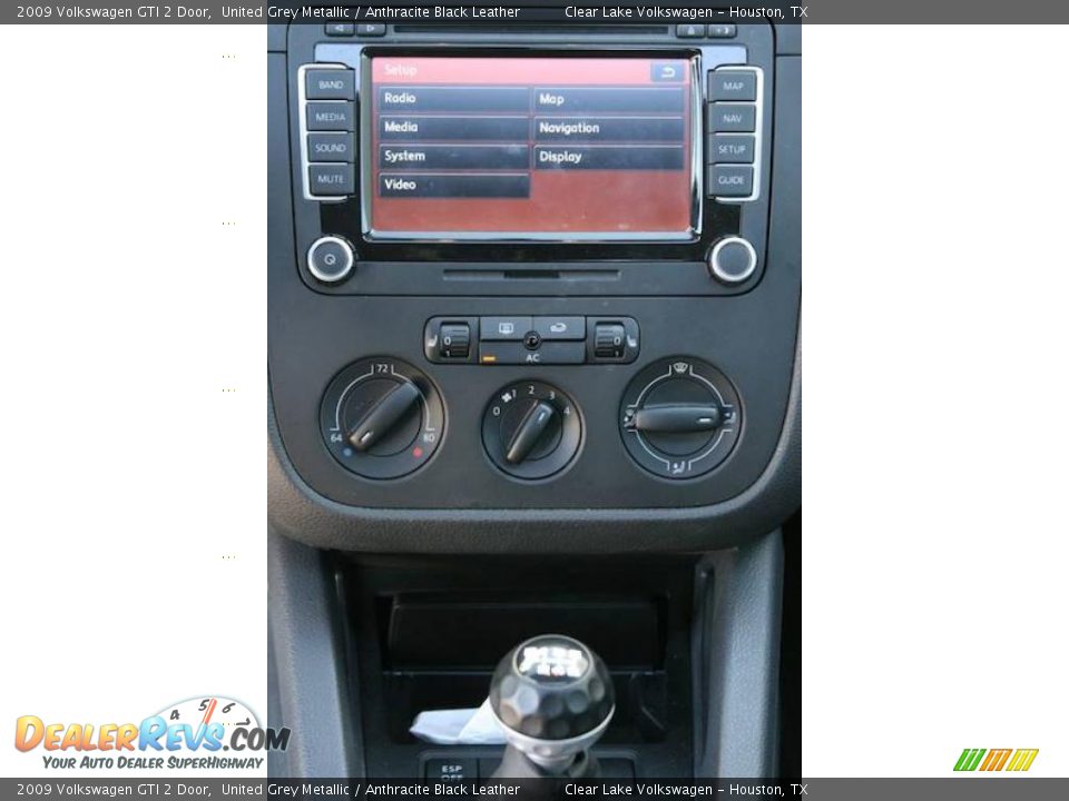 2009 Volkswagen GTI 2 Door United Grey Metallic / Anthracite Black Leather Photo #21