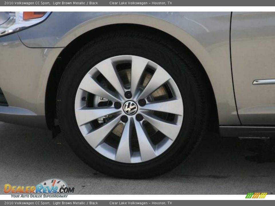 2010 Volkswagen CC Sport Light Brown Metallic / Black Photo #9