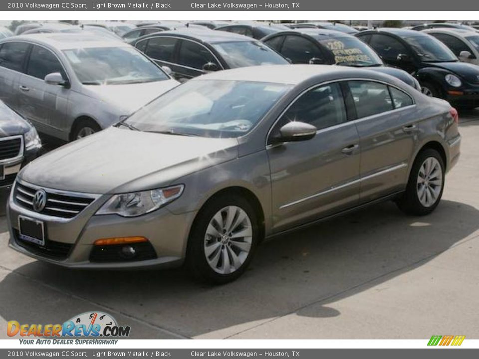 2010 Volkswagen CC Sport Light Brown Metallic / Black Photo #11