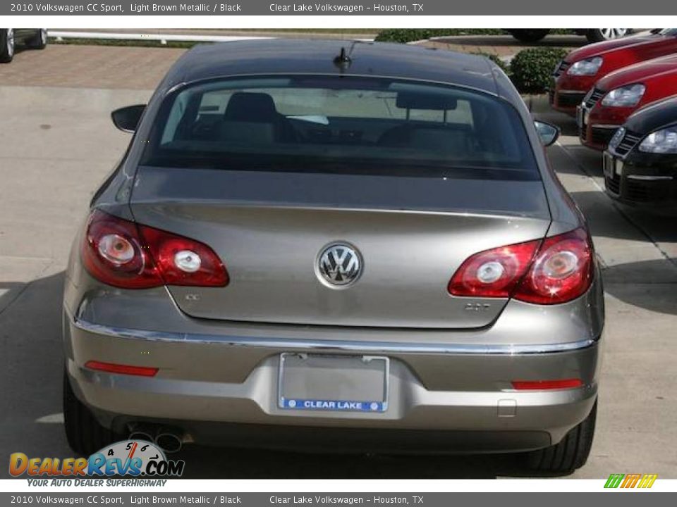 2010 Volkswagen CC Sport Light Brown Metallic / Black Photo #12
