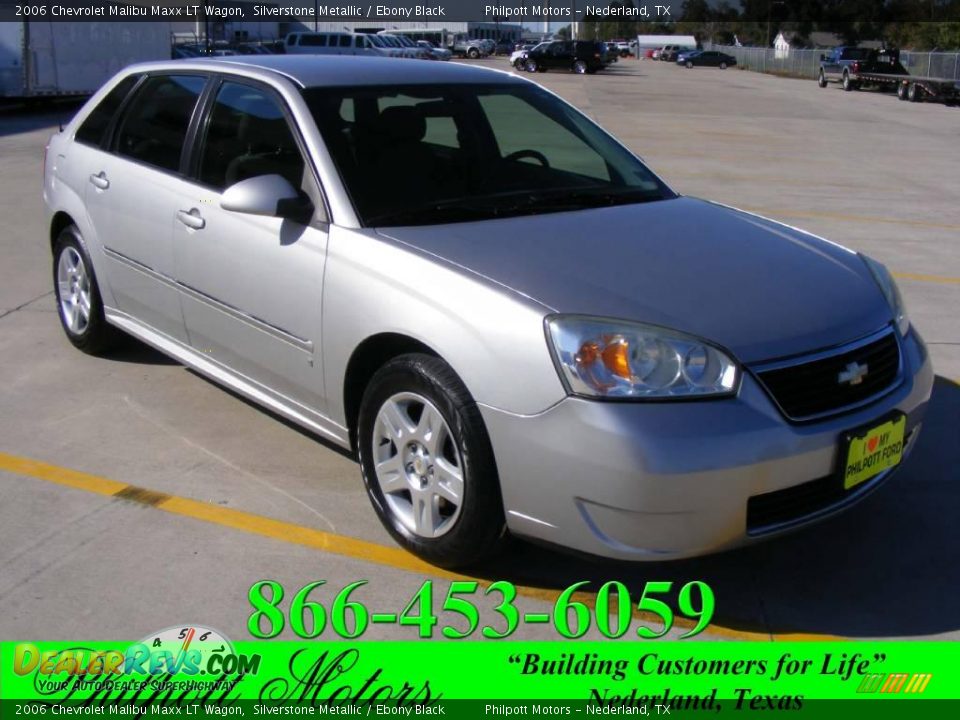 2006 Chevrolet Malibu Maxx LT Wagon Silverstone Metallic / Ebony Black Photo #1