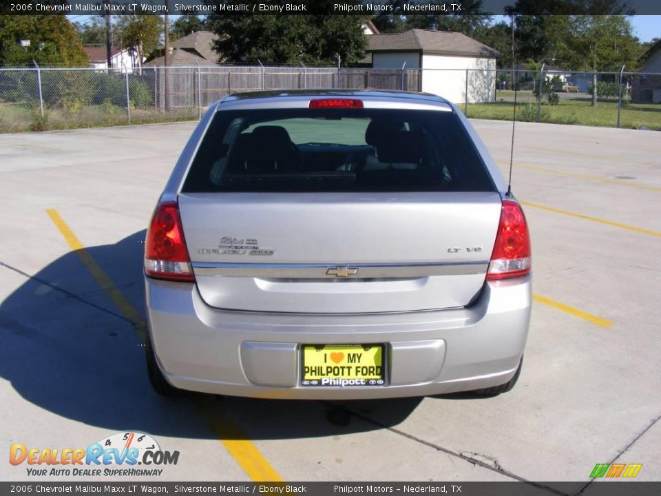 2006 Chevrolet Malibu Maxx LT Wagon Silverstone Metallic / Ebony Black Photo #4
