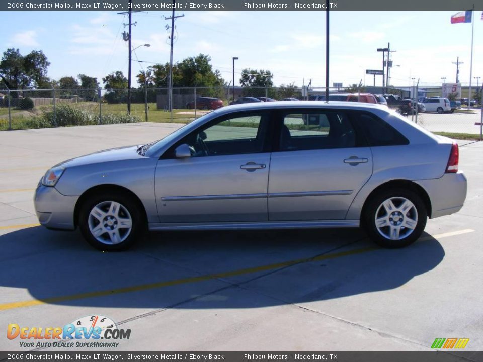 2006 Chevrolet Malibu Maxx LT Wagon Silverstone Metallic / Ebony Black Photo #6