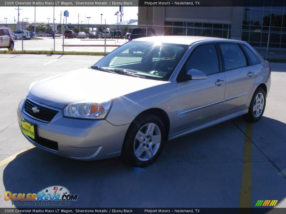 2006 Chevrolet Malibu Maxx LT Wagon Silverstone Metallic / Ebony Black Photo #7