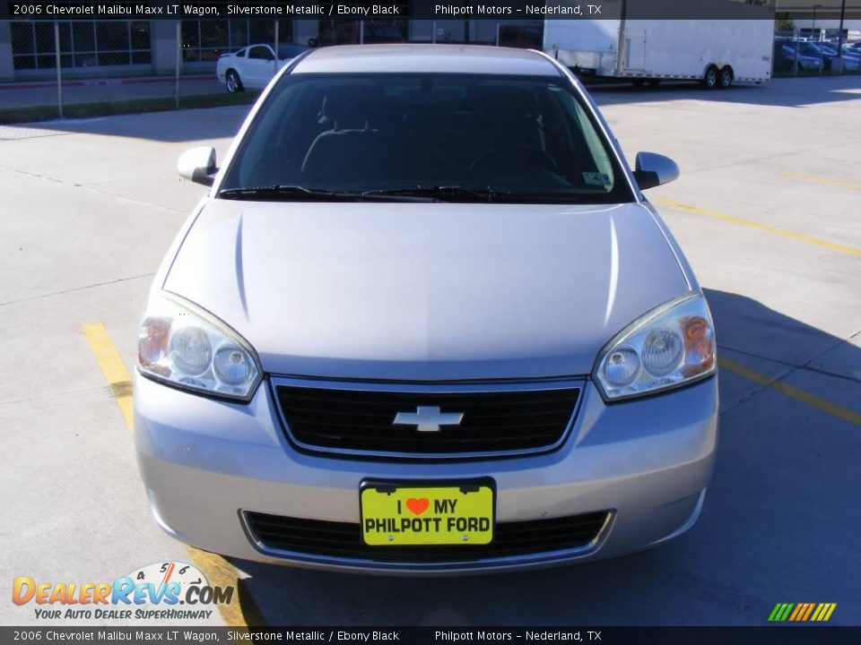 2006 Chevrolet Malibu Maxx LT Wagon Silverstone Metallic / Ebony Black Photo #8