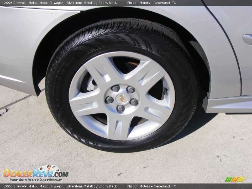2006 Chevrolet Malibu Maxx LT Wagon Silverstone Metallic / Ebony Black Photo #14