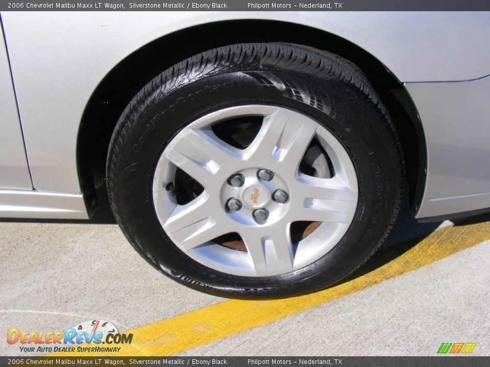 2006 Chevrolet Malibu Maxx LT Wagon Silverstone Metallic / Ebony Black Photo #15