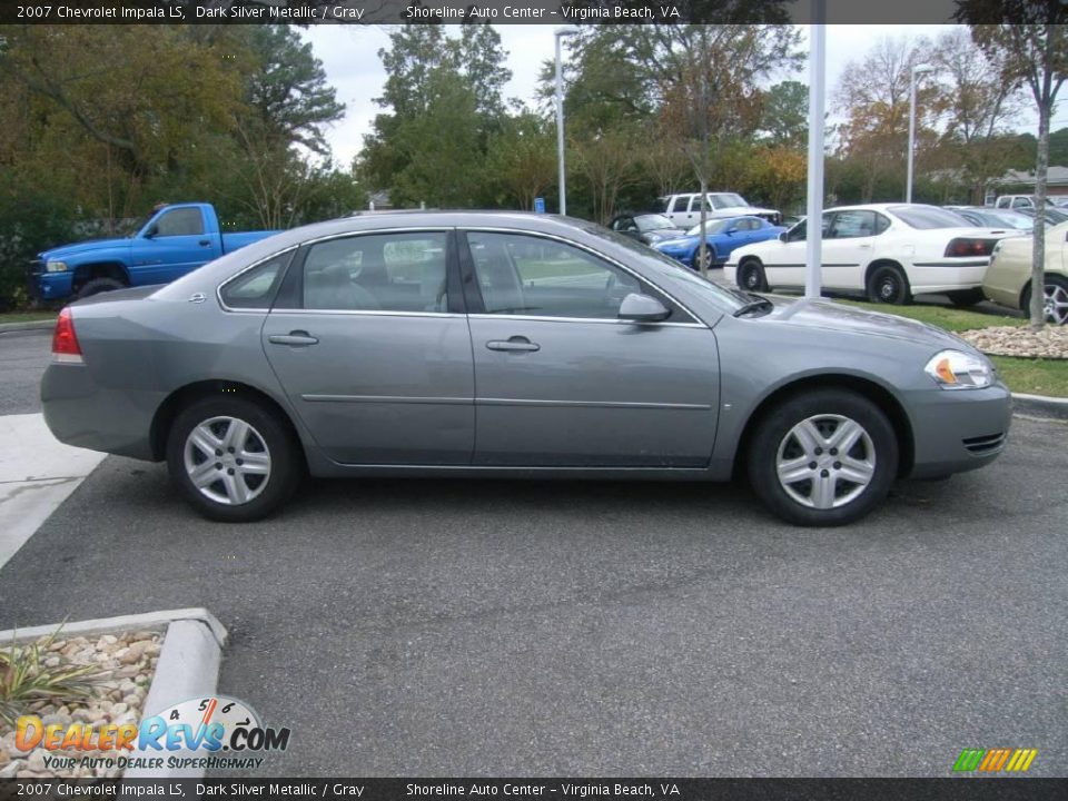 2007 Chevrolet Impala LS Dark Silver Metallic / Gray Photo #8