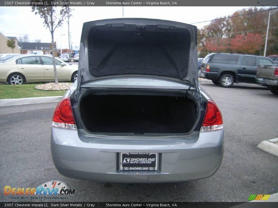 2007 Chevrolet Impala LS Dark Silver Metallic / Gray Photo #10