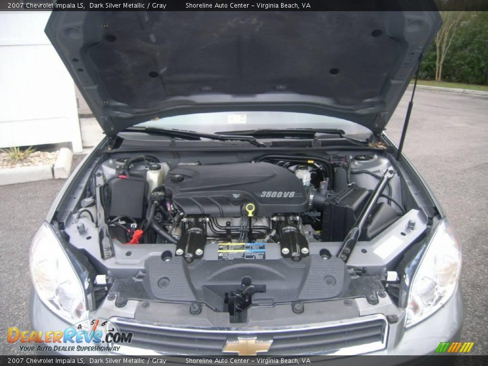 2007 Chevrolet Impala LS Dark Silver Metallic / Gray Photo #11