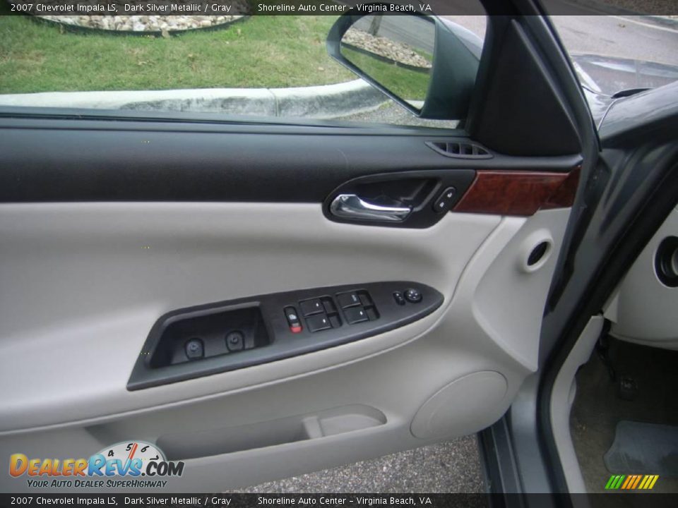 2007 Chevrolet Impala LS Dark Silver Metallic / Gray Photo #13