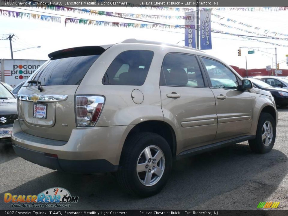 2007 Chevrolet Equinox LT AWD Sandstone Metallic / Light Cashmere Photo #4
