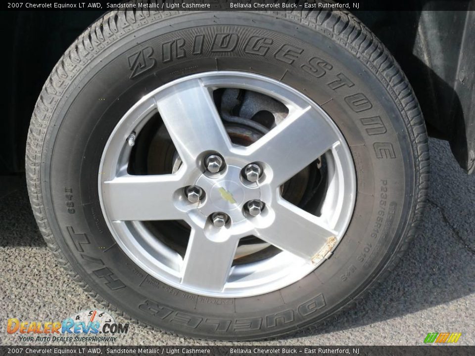 2007 Chevrolet Equinox LT AWD Sandstone Metallic / Light Cashmere Photo #14