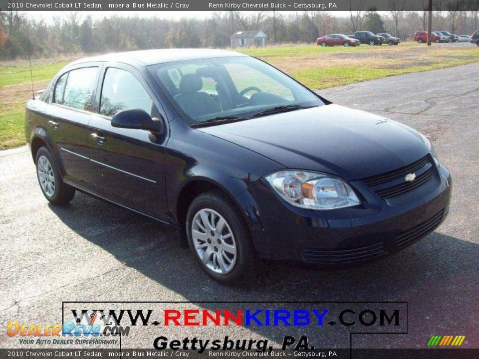 2010 Chevrolet Cobalt LT Sedan Imperial Blue Metallic / Gray Photo #1