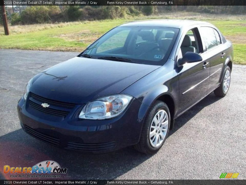 2010 Chevrolet Cobalt LT Sedan Imperial Blue Metallic / Gray Photo #2