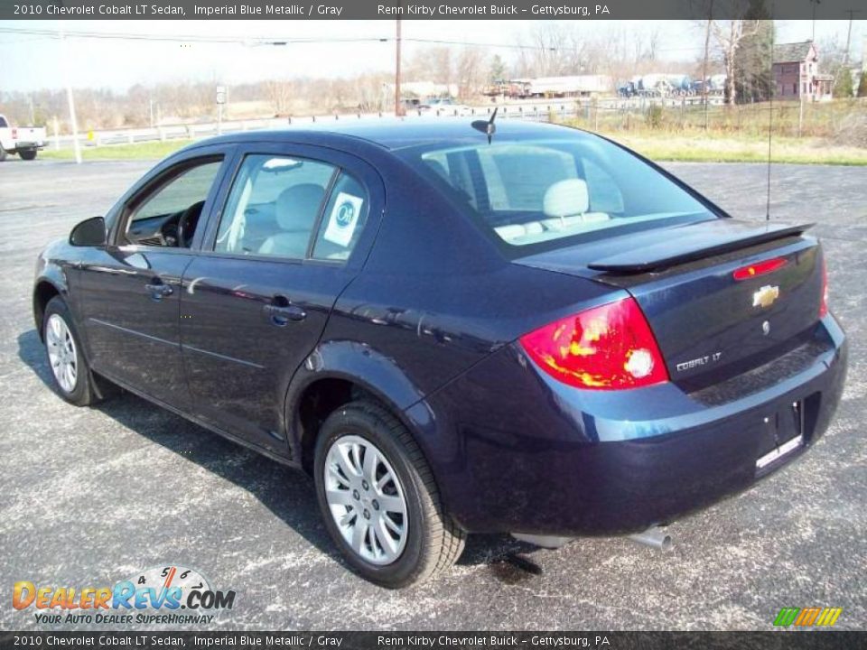 2010 Chevrolet Cobalt LT Sedan Imperial Blue Metallic / Gray Photo #4