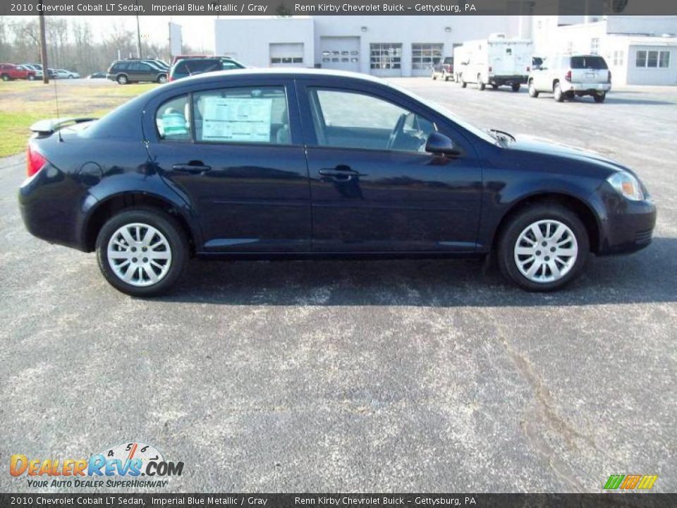 2010 Chevrolet Cobalt LT Sedan Imperial Blue Metallic / Gray Photo #5