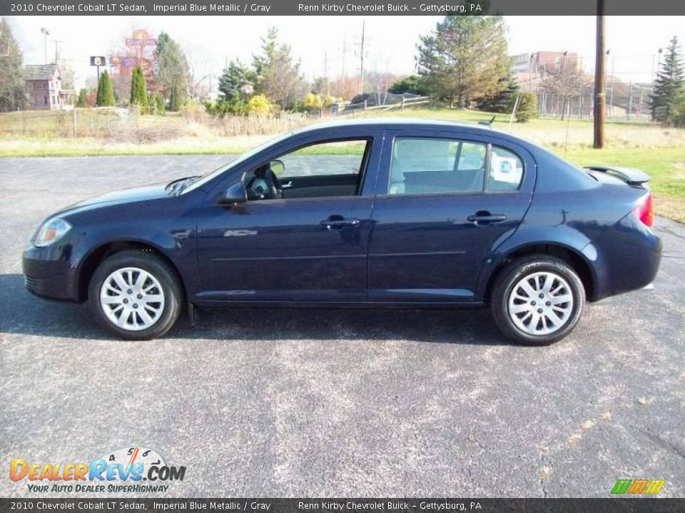 2010 Chevrolet Cobalt LT Sedan Imperial Blue Metallic / Gray Photo #6