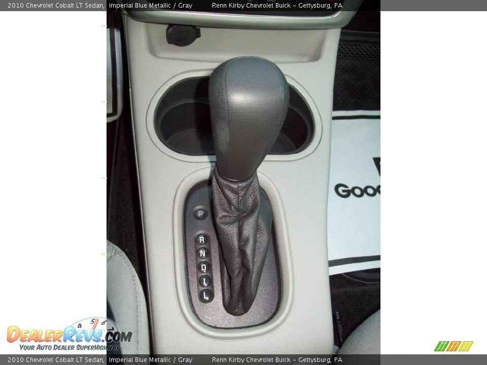 2010 Chevrolet Cobalt LT Sedan Imperial Blue Metallic / Gray Photo #17