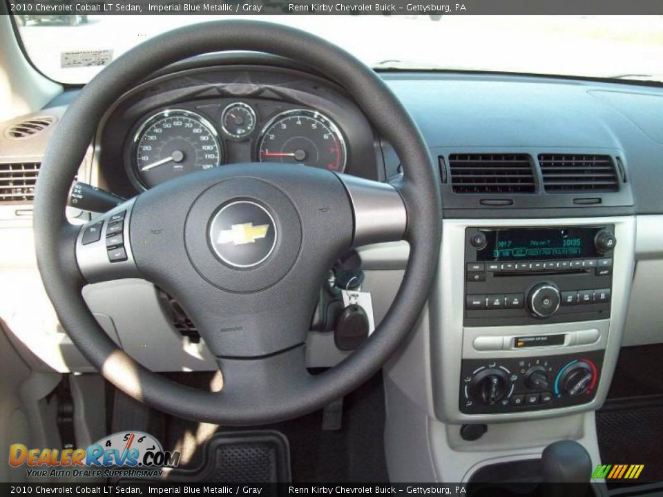 2010 Chevrolet Cobalt LT Sedan Imperial Blue Metallic / Gray Photo #18