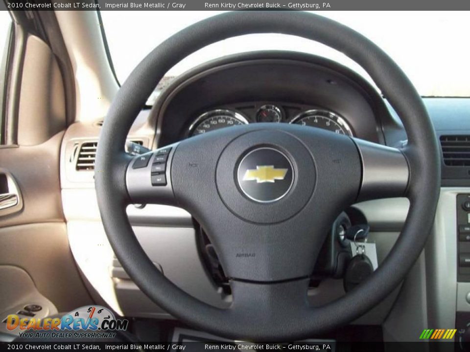 2010 Chevrolet Cobalt LT Sedan Imperial Blue Metallic / Gray Photo #19