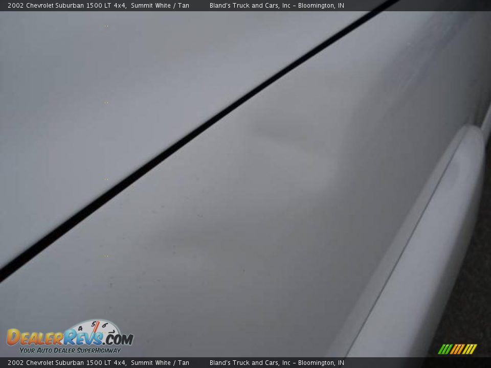 2002 Chevrolet Suburban 1500 LT 4x4 Summit White / Tan Photo #11