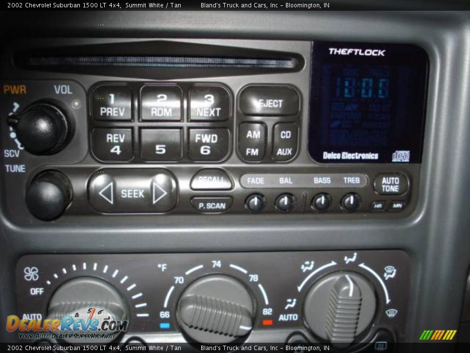 2002 Chevrolet Suburban 1500 LT 4x4 Summit White / Tan Photo #28