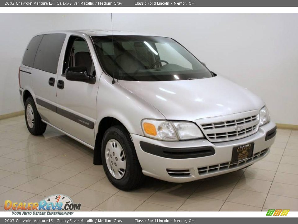 2003 Chevrolet Venture LS Galaxy Silver Metallic / Medium Gray Photo #1