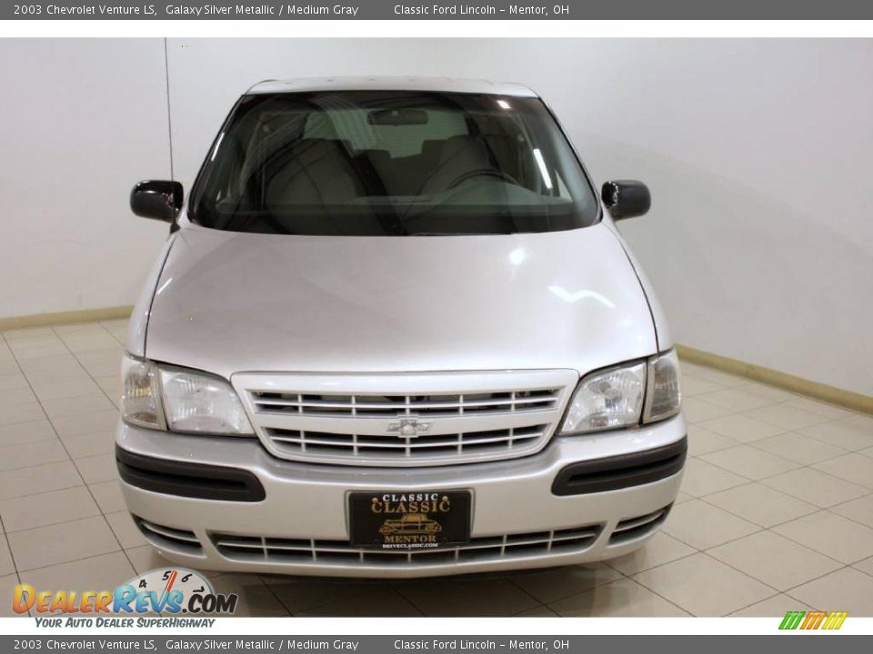 2003 Chevrolet Venture LS Galaxy Silver Metallic / Medium Gray Photo #2
