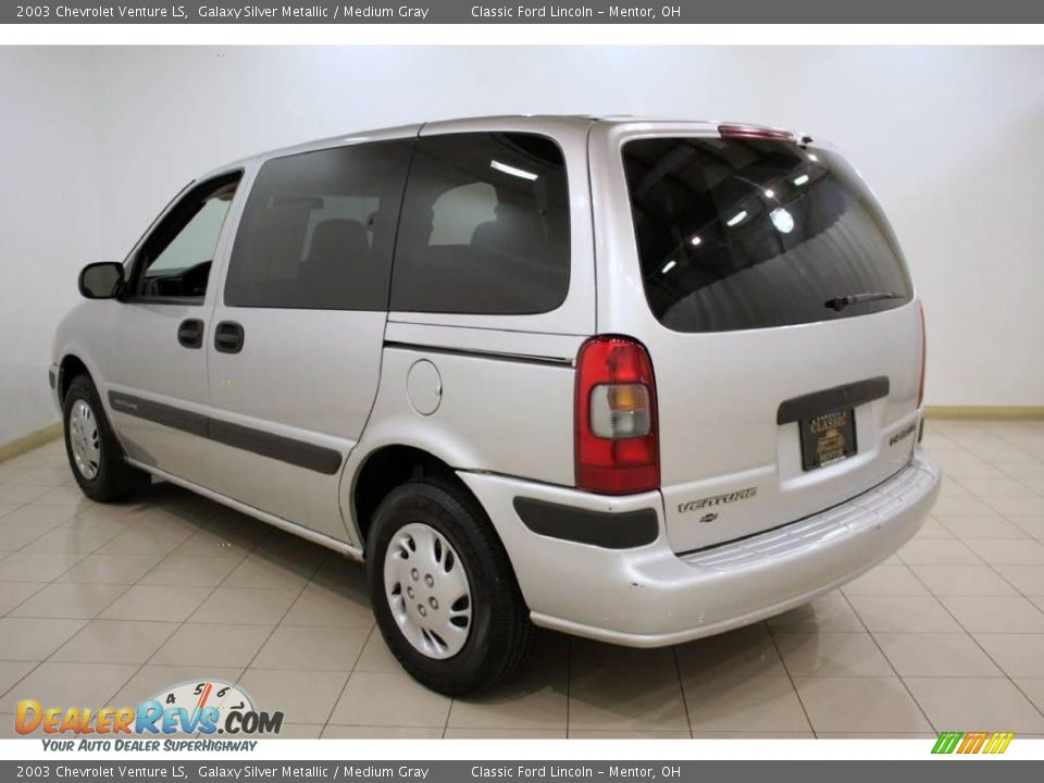2003 Chevrolet Venture LS Galaxy Silver Metallic / Medium Gray Photo #5