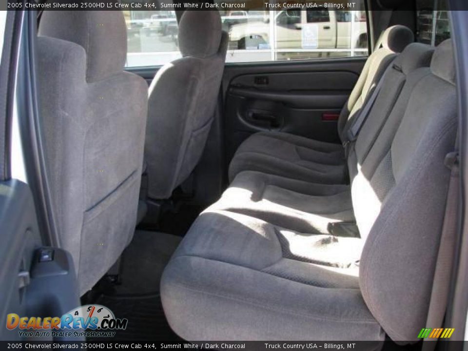 2005 Chevrolet Silverado 2500HD LS Crew Cab 4x4 Summit White / Dark Charcoal Photo #8