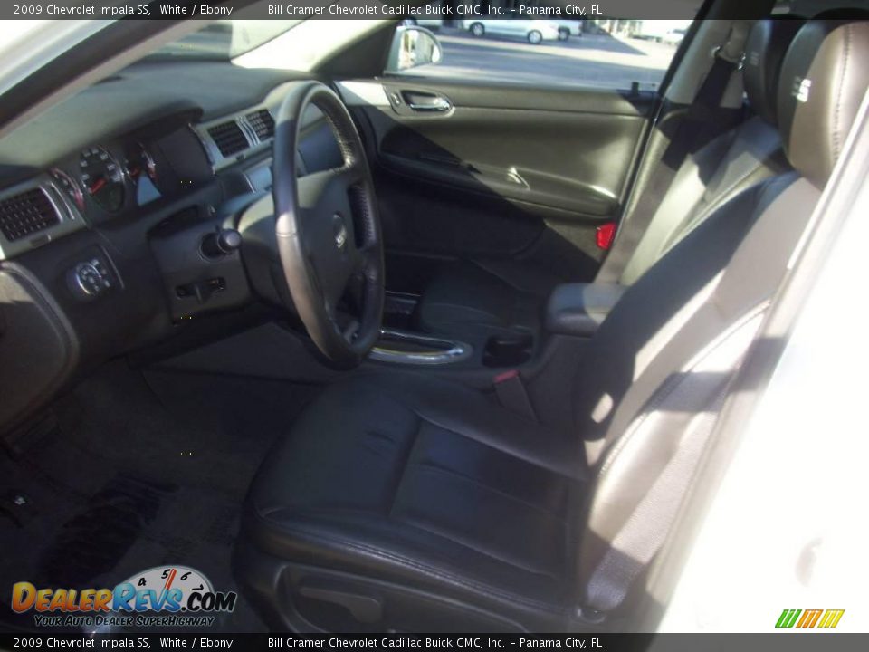 2009 Chevrolet Impala SS White / Ebony Photo #6
