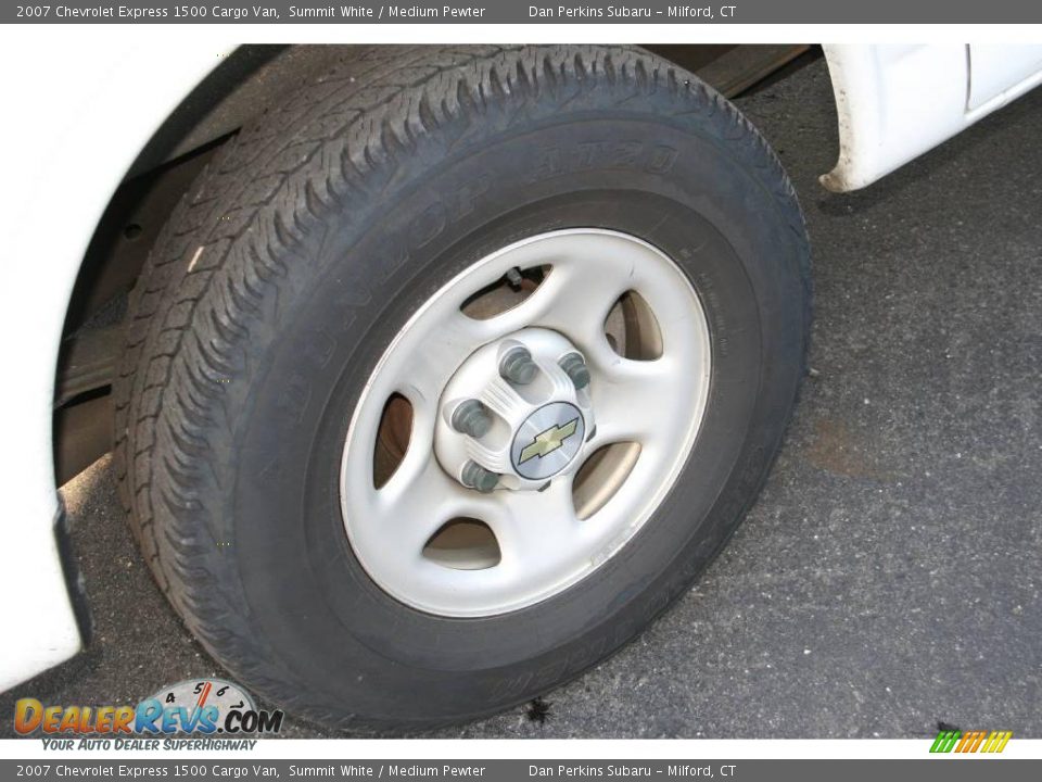 2007 Chevrolet Express 1500 Cargo Van Summit White / Medium Pewter Photo #15