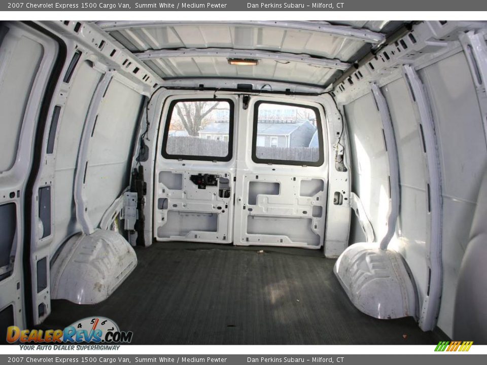 2007 Chevrolet Express 1500 Cargo Van Summit White / Medium Pewter Photo #20