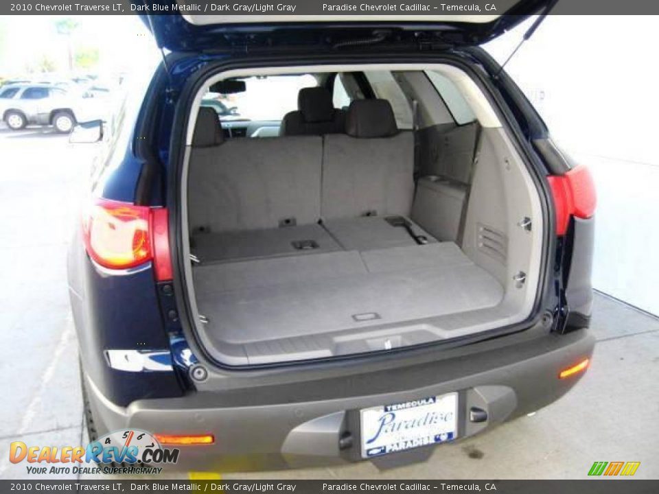 2010 Chevrolet Traverse LT Dark Blue Metallic / Dark Gray/Light Gray Photo #13