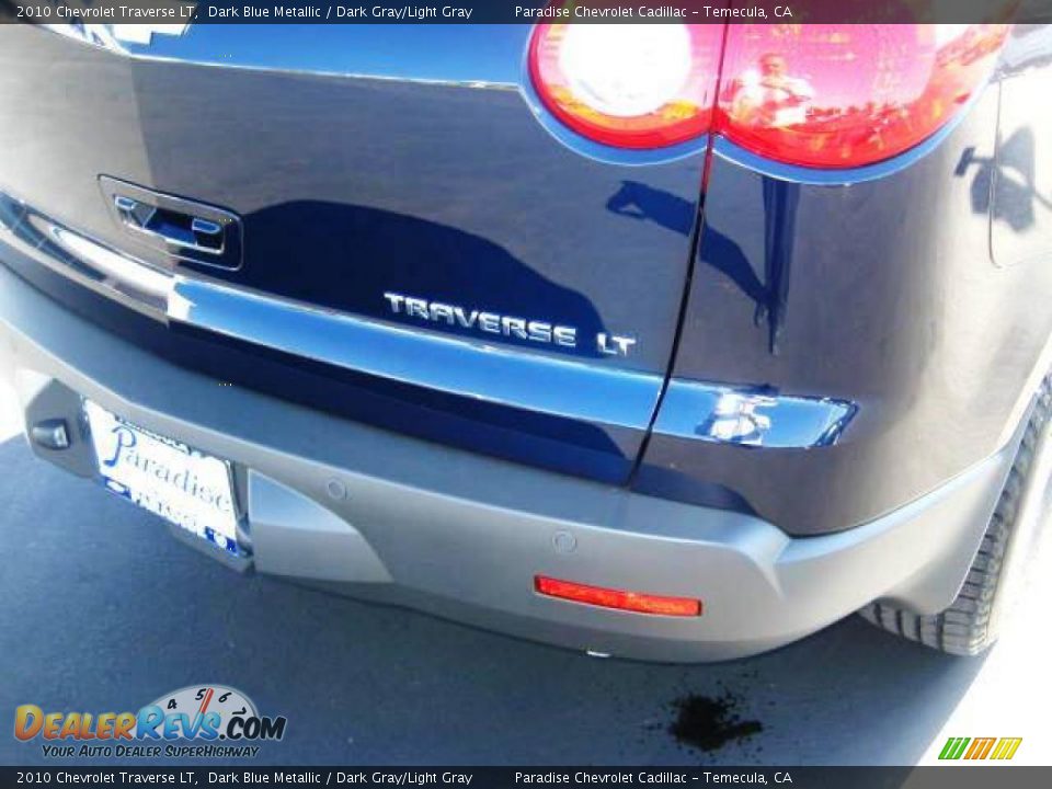 2010 Chevrolet Traverse LT Dark Blue Metallic / Dark Gray/Light Gray Photo #14