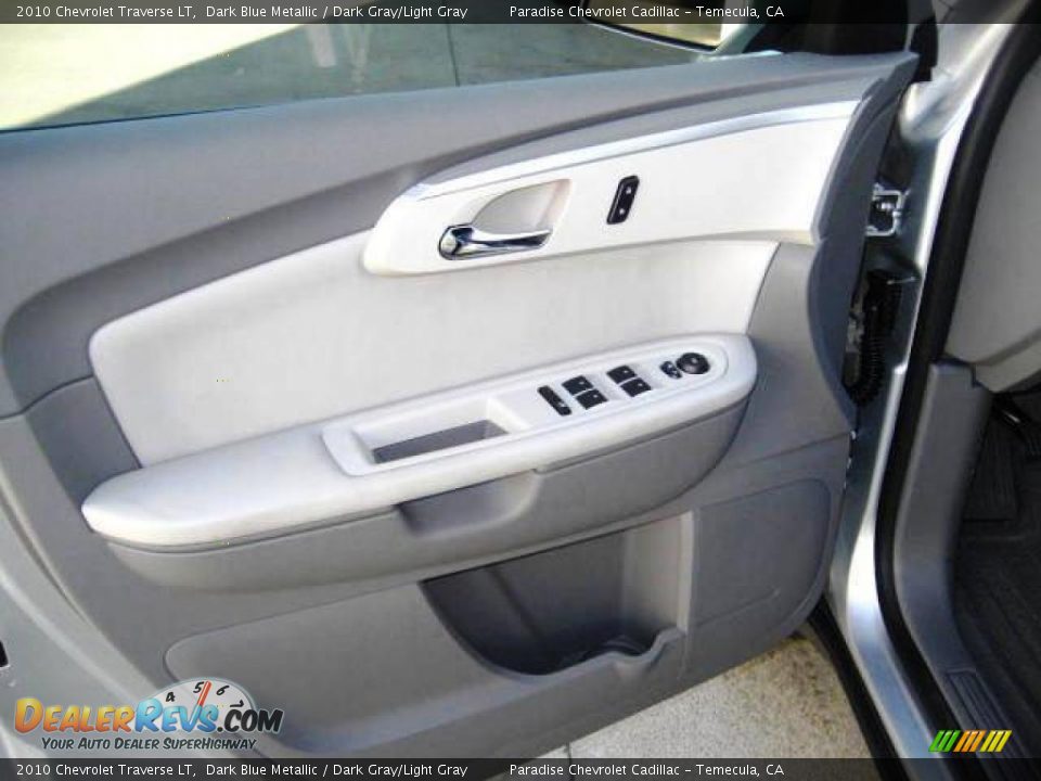 2010 Chevrolet Traverse LT Dark Blue Metallic / Dark Gray/Light Gray Photo #18