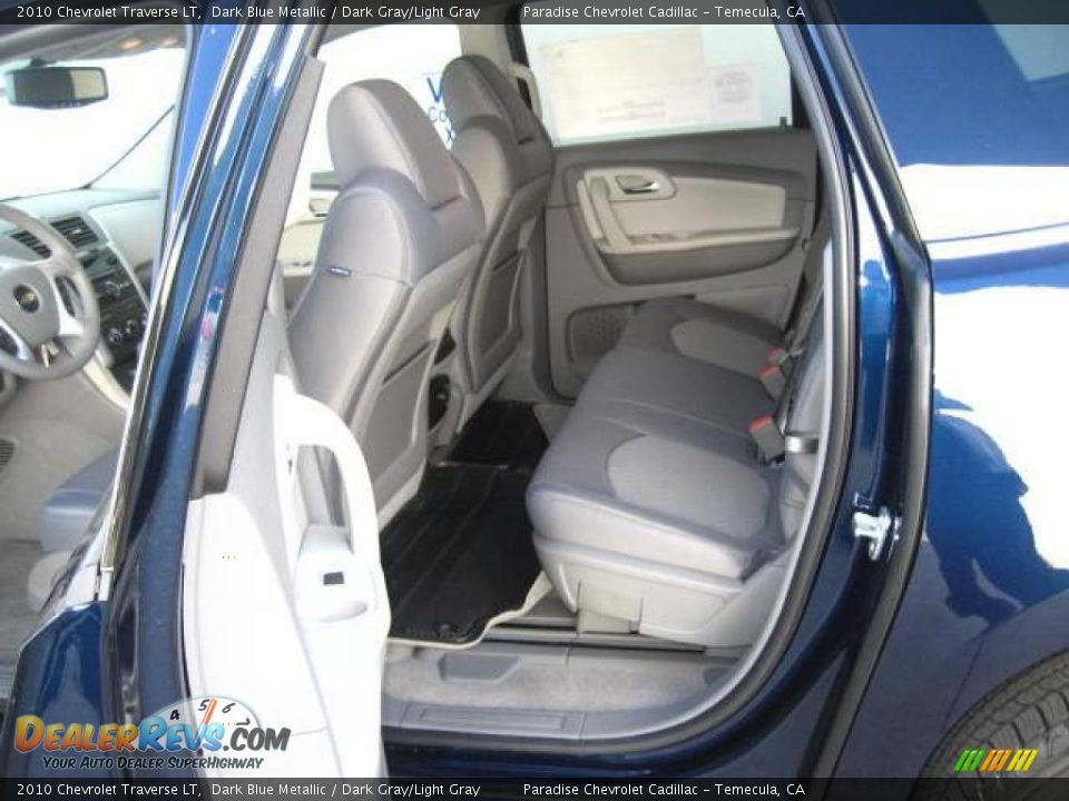 2010 Chevrolet Traverse LT Dark Blue Metallic / Dark Gray/Light Gray Photo #19
