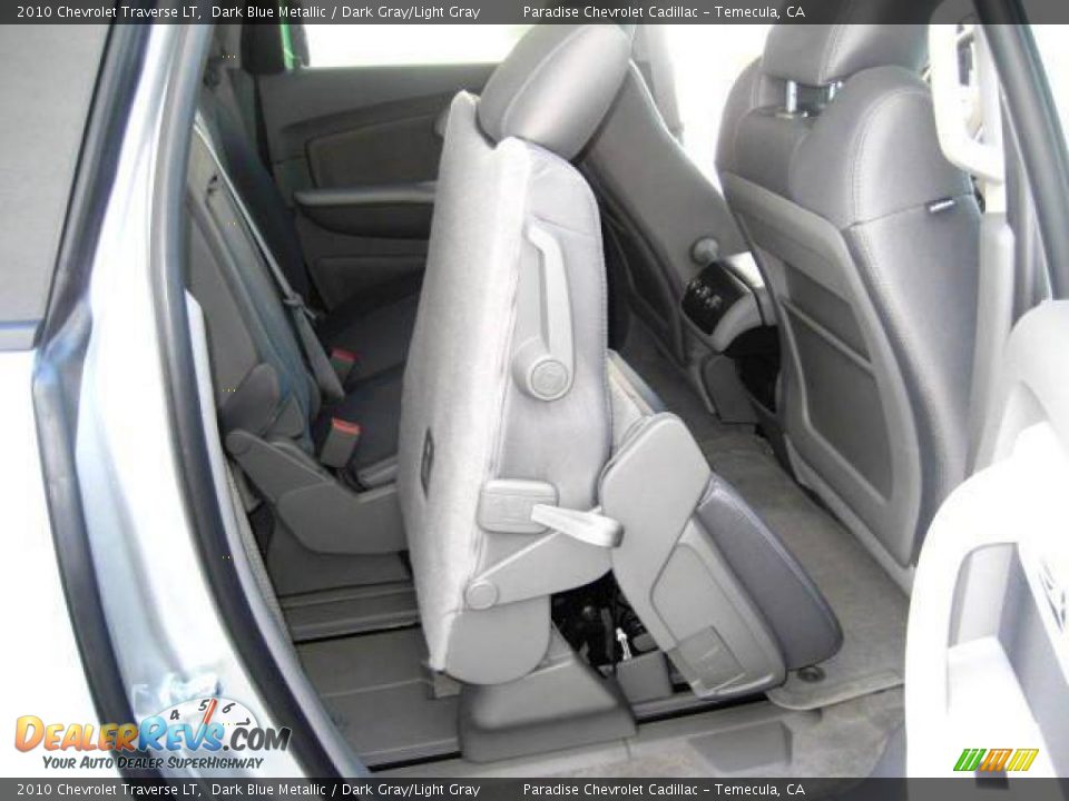 2010 Chevrolet Traverse LT Dark Blue Metallic / Dark Gray/Light Gray Photo #20