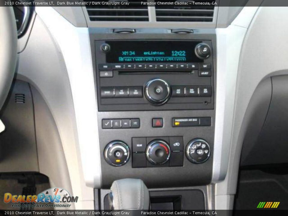 2010 Chevrolet Traverse LT Dark Blue Metallic / Dark Gray/Light Gray Photo #21
