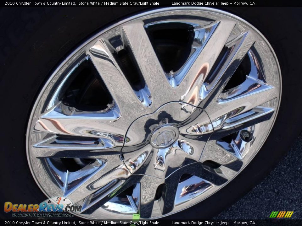 2010 Chrysler Town & Country Limited Stone White / Medium Slate Gray/Light Shale Photo #5