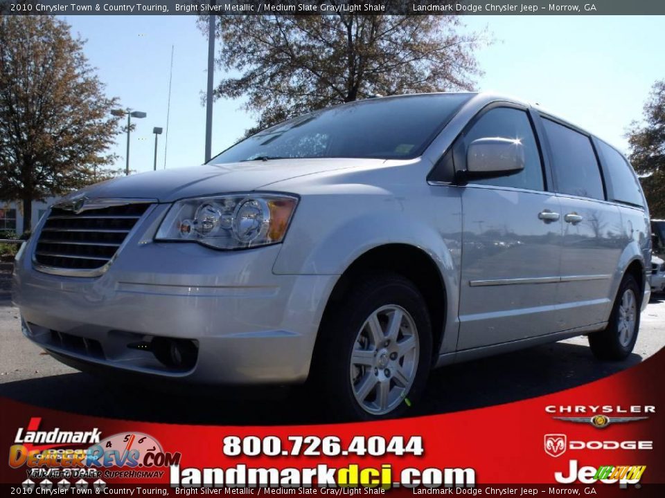 2010 Chrysler Town & Country Touring Bright Silver Metallic / Medium Slate Gray/Light Shale Photo #1