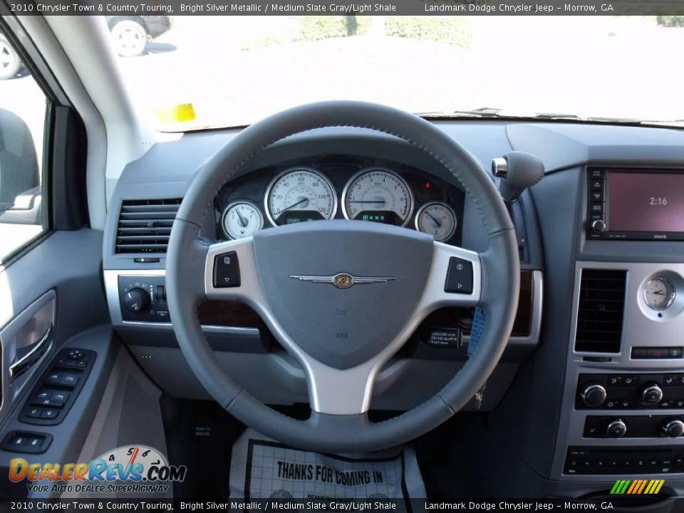 2010 Chrysler Town & Country Touring Bright Silver Metallic / Medium Slate Gray/Light Shale Photo #12