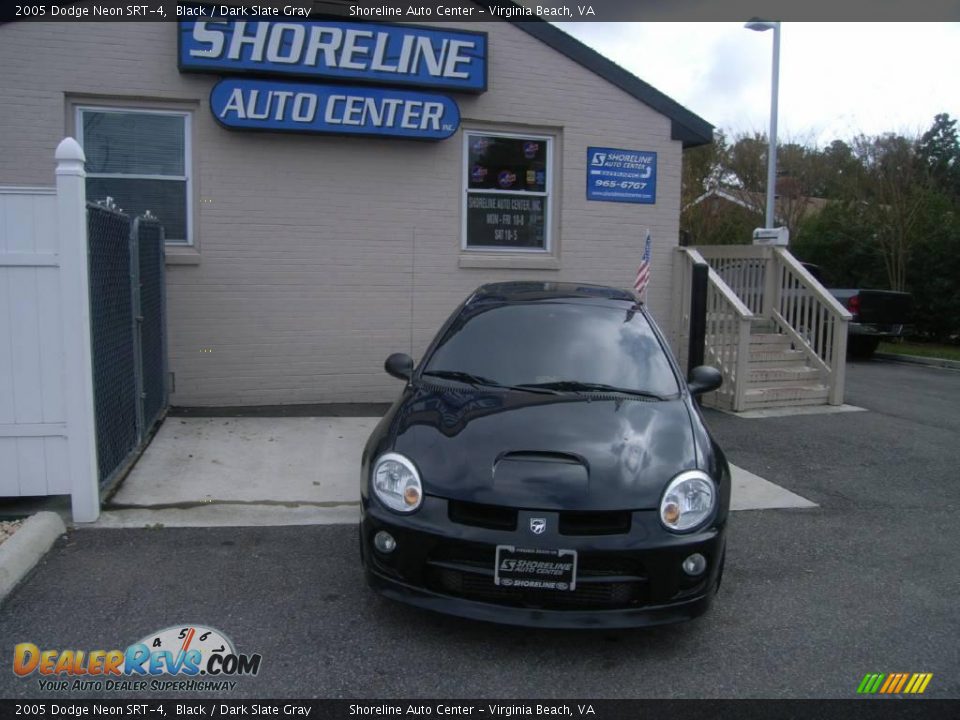 2005 Dodge Neon SRT-4 Black / Dark Slate Gray Photo #1