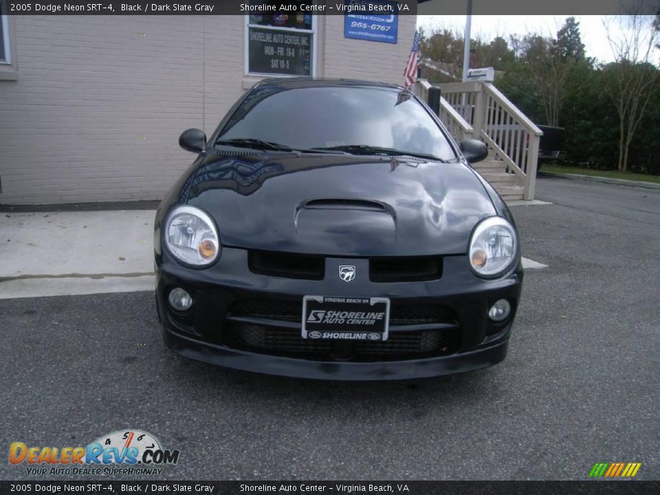 2005 Dodge Neon SRT-4 Black / Dark Slate Gray Photo #2
